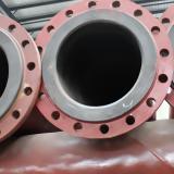 Steel plastic tailings conveying pipe